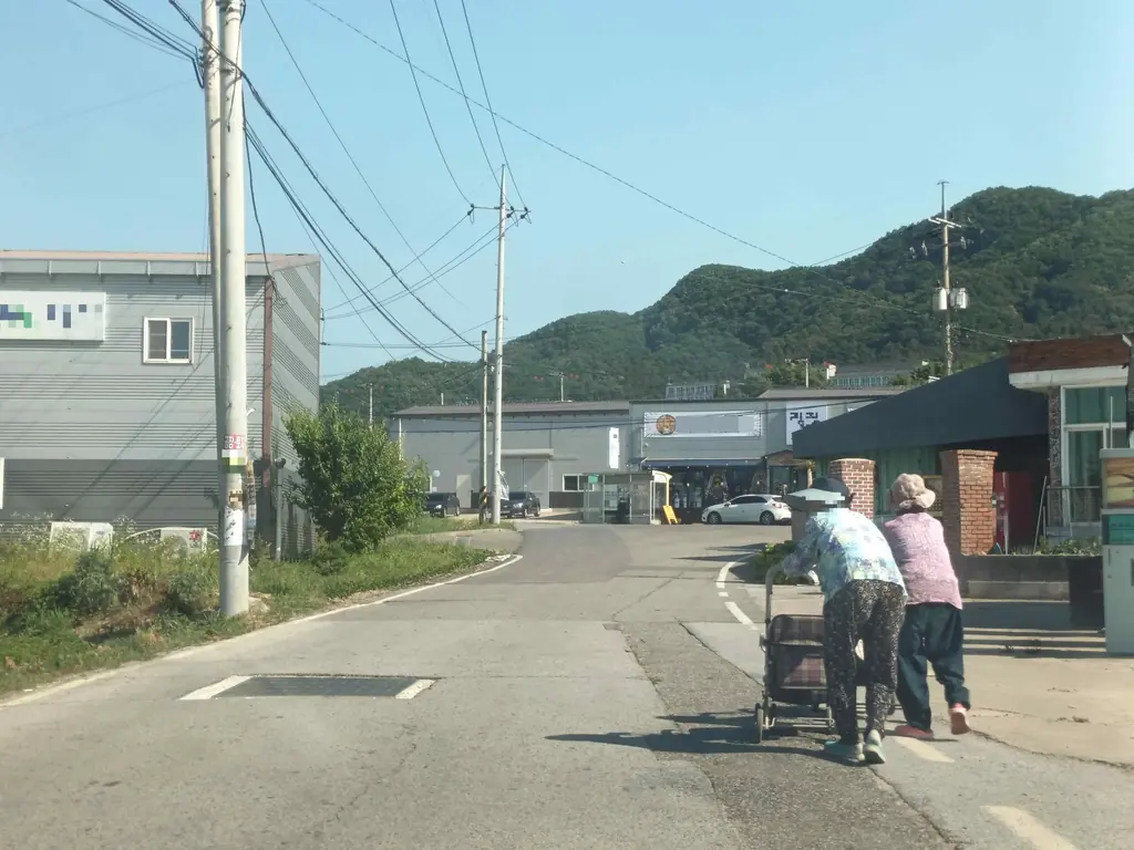 Q720 문제 이미지: 다음 상황에서 가장 안전한 운전방법 2가지는?